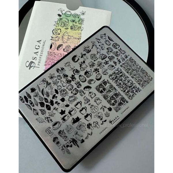 SAGA professional Stamping Plate №11 "Animal"