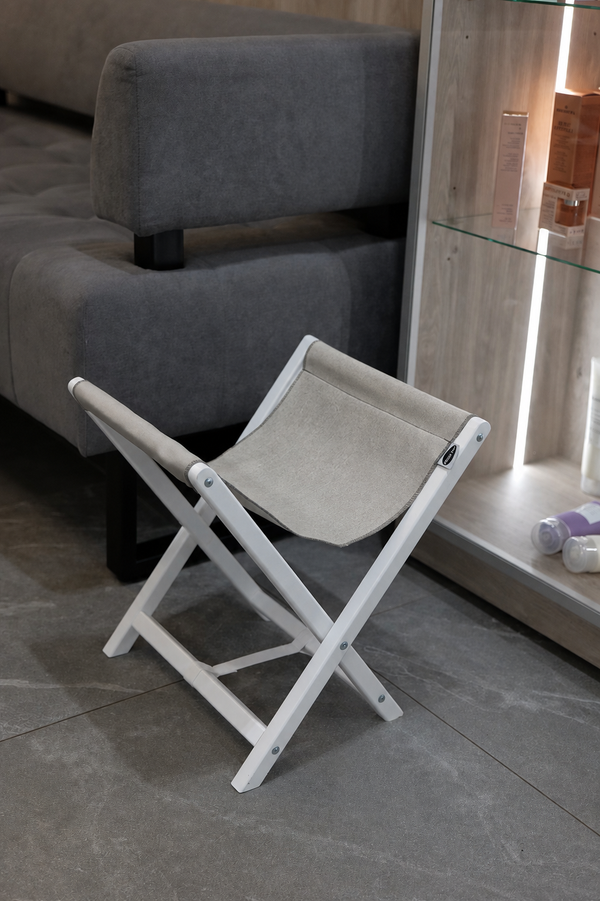 AIR MAX Bag stand(grey velour on white legs)
