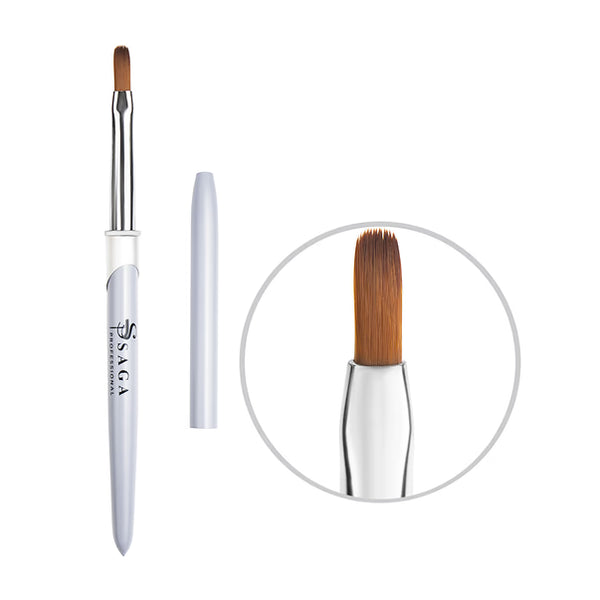 Saga brush №06 for gel Oval 12mm