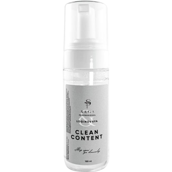 SAGA professional Cleansing foam Clean Content 150ml