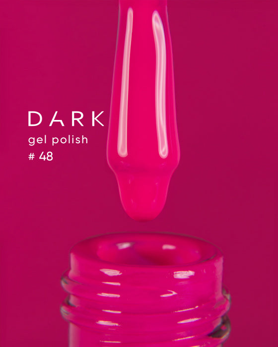 Dark gel polish 48, 10 ml color48