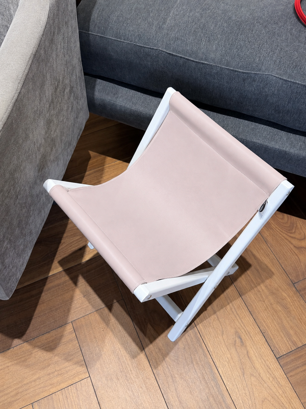 AIR MAX Bag stand(pastel pink eco-leather on white legs)