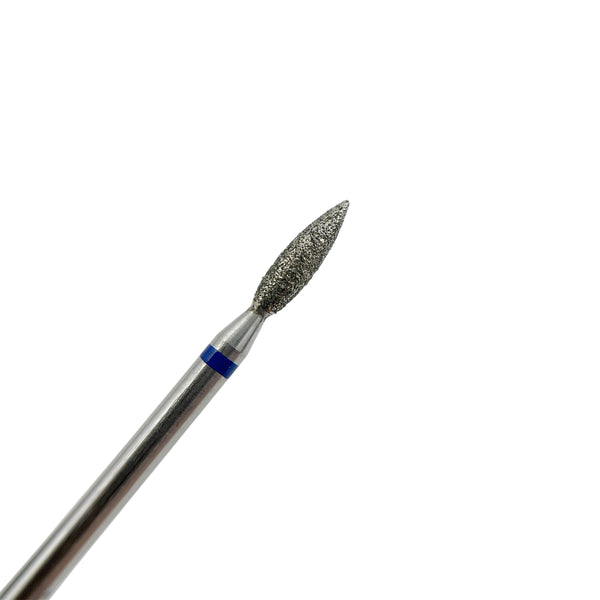 Touch diamond flame nail drill bit 025 blue H02509D-M