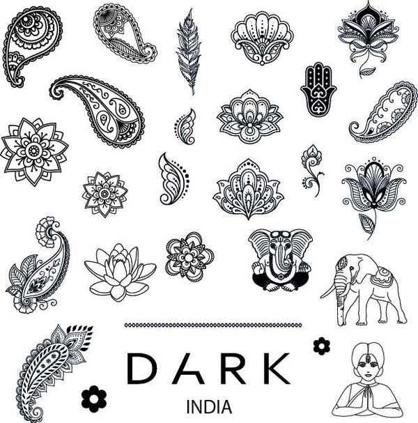 ТЕМПЕРАТУРНАЯ ПЛАСТИНА DARK INDIA Артикул : Индия