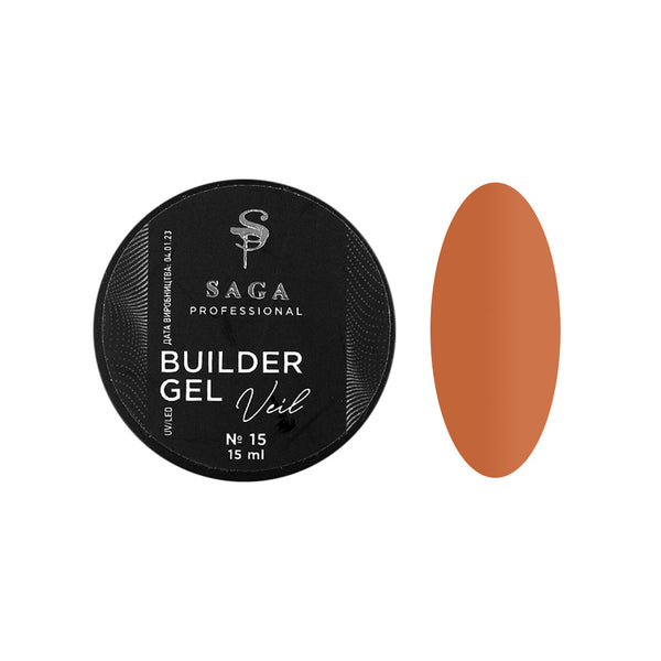 SAGA Professional Builder Gel Veil 15 15 мл BGV15-15