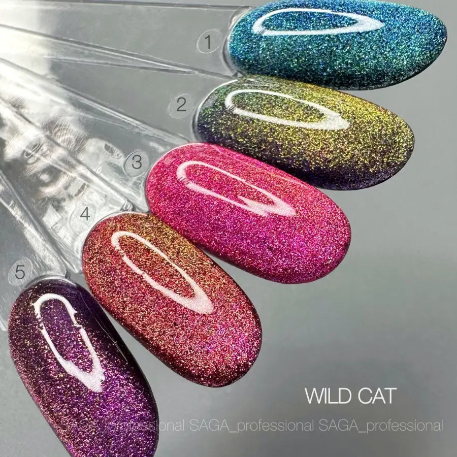 GEL POLISH SAGA WILD CAT №04, 9 ML