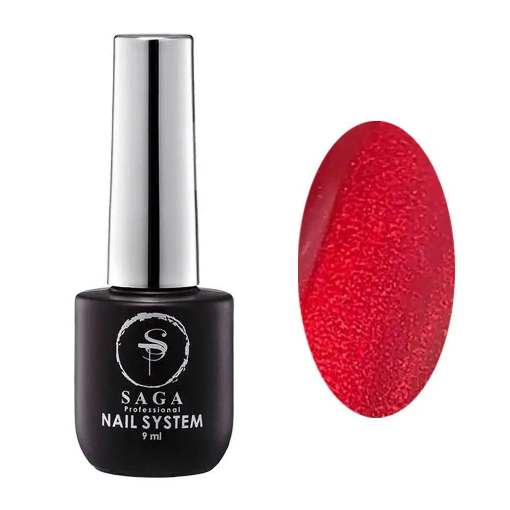 Cat eye gel polish Saga Professional Glow Cat No. 02, 9 ml