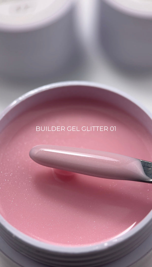BEYOU Professional Glitter Builder Gel 01 30ml