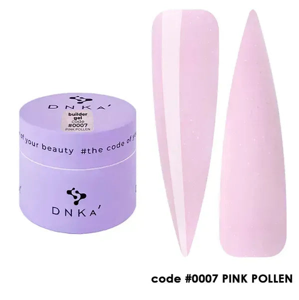 DNKa' Builder Gel #0007 Pink Pollen, 15 ml