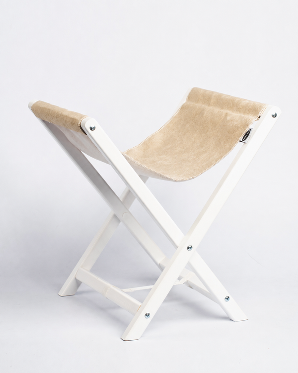 AIR MAX Bag stand(beige velour on white legs)