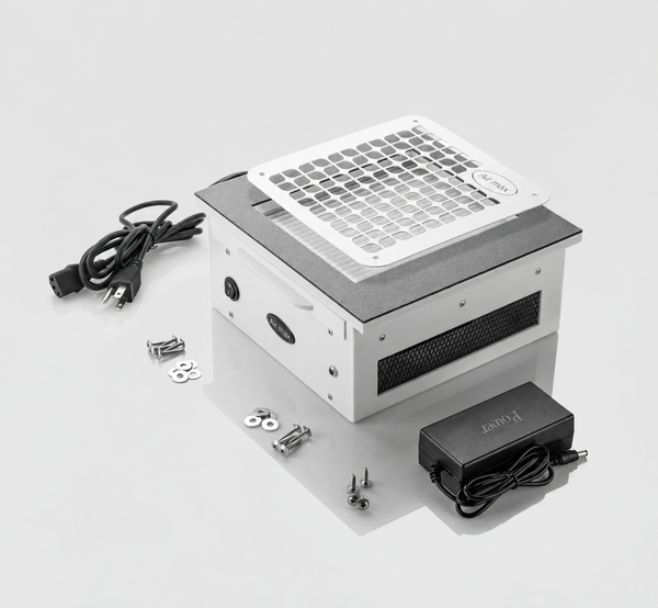 AIR MAX Dust Collector VF 12 Plus white Built In