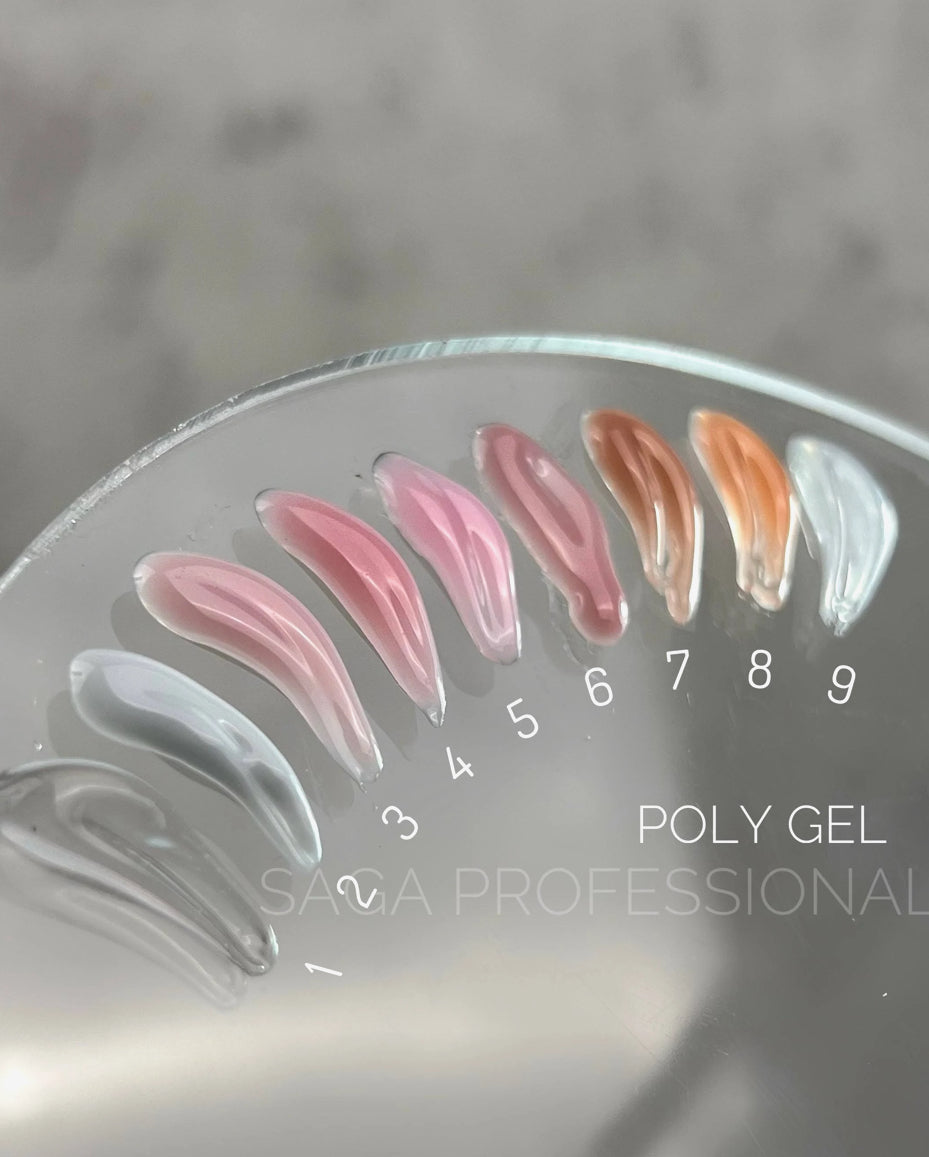 SAGA  professional POLY GEL 30ml  PG301