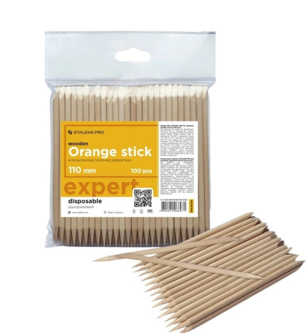 Orange stick STALEKS EXPERT 110mm(100pcs)