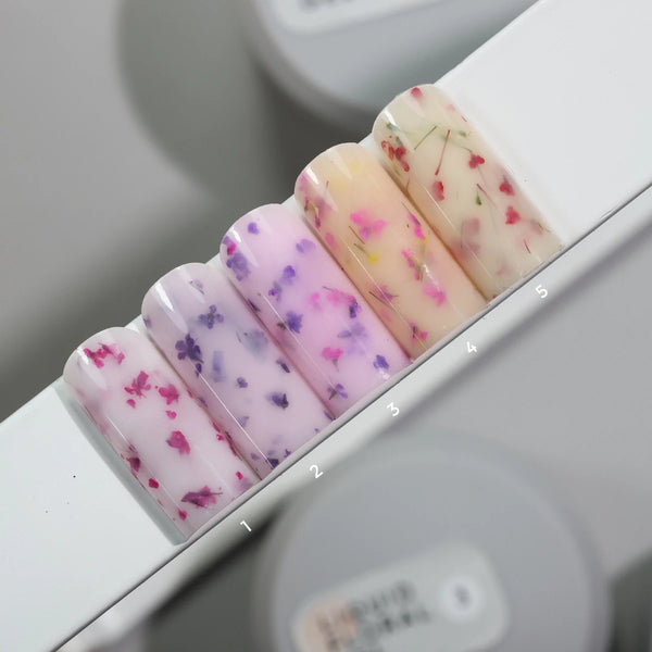 Saga Set Liquid Floral Gel 5pcs x15 ML