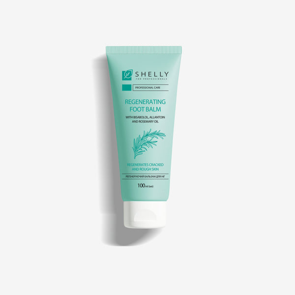 Shelly Regenerating Foot Balm with Bisabolol, Allantoin and Rosemary Oil, 100 ml