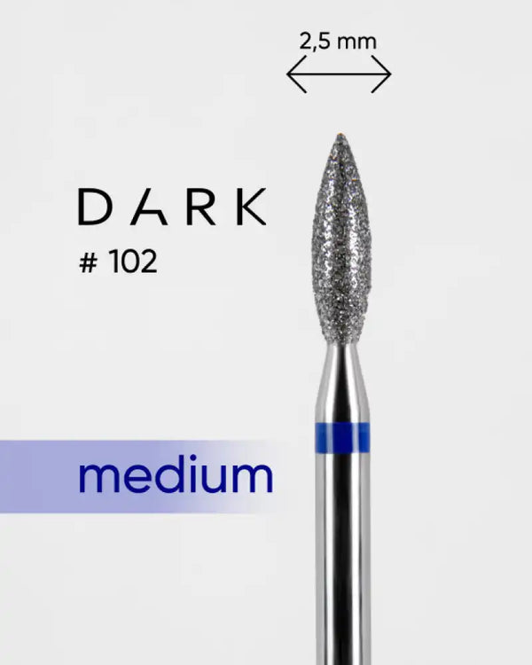 DARK DIAMOND NAIL BIT #102 BLUE FLAME 024 F102