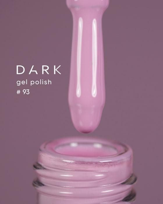 Dark gel polish 93, 10 ml
