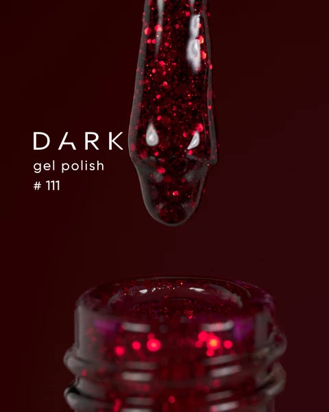 Dark gel polish 111, 10 ml