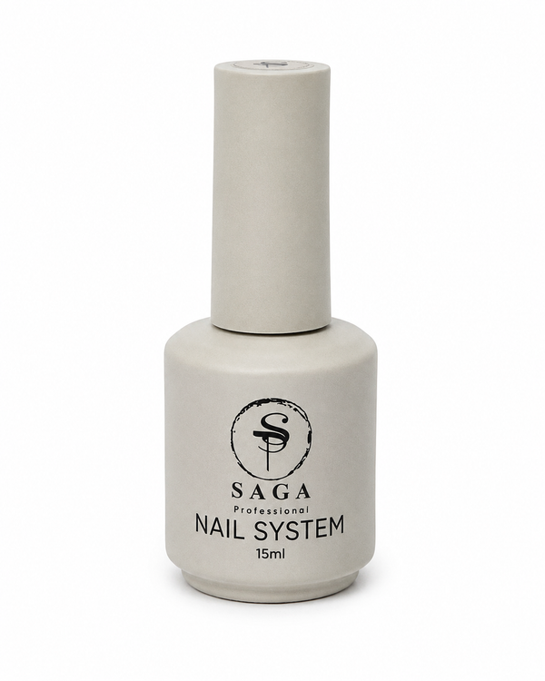 SAGA Professional Rubber Base SOFT Base for gel polish, 15 ml
