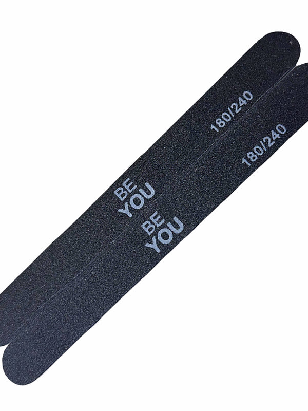 Пилки для нігтів BEYOU 180/240 грит 50 шт