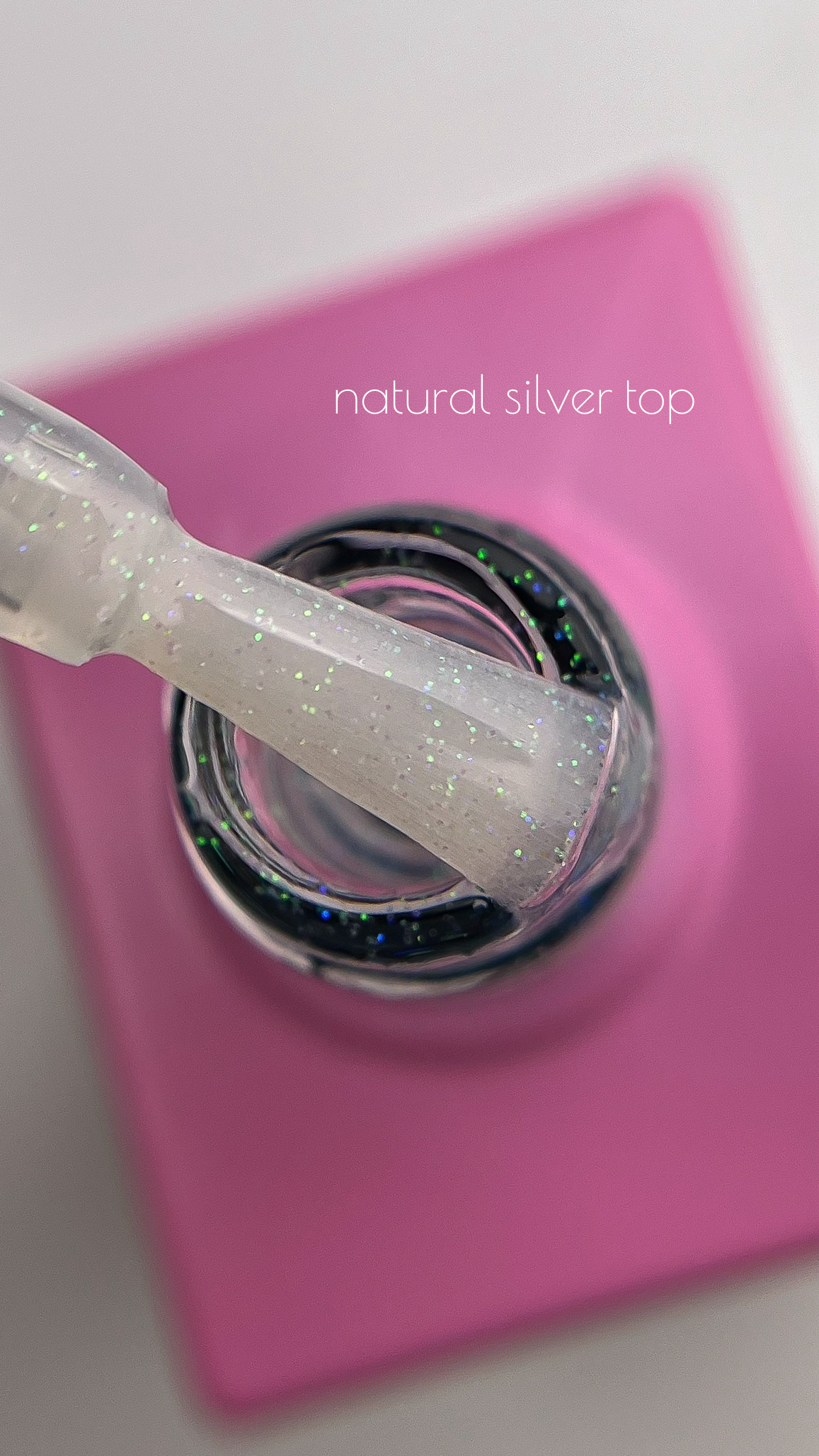 ELITE EMBRACE Professional Top Coat 09 Natural Silver 15ml ETNS0915