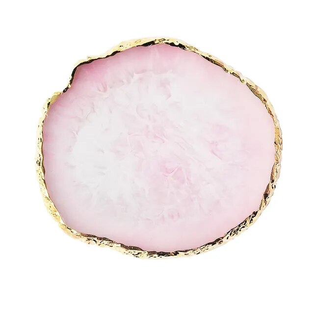Painting Gel Palette Pink Golden Edge