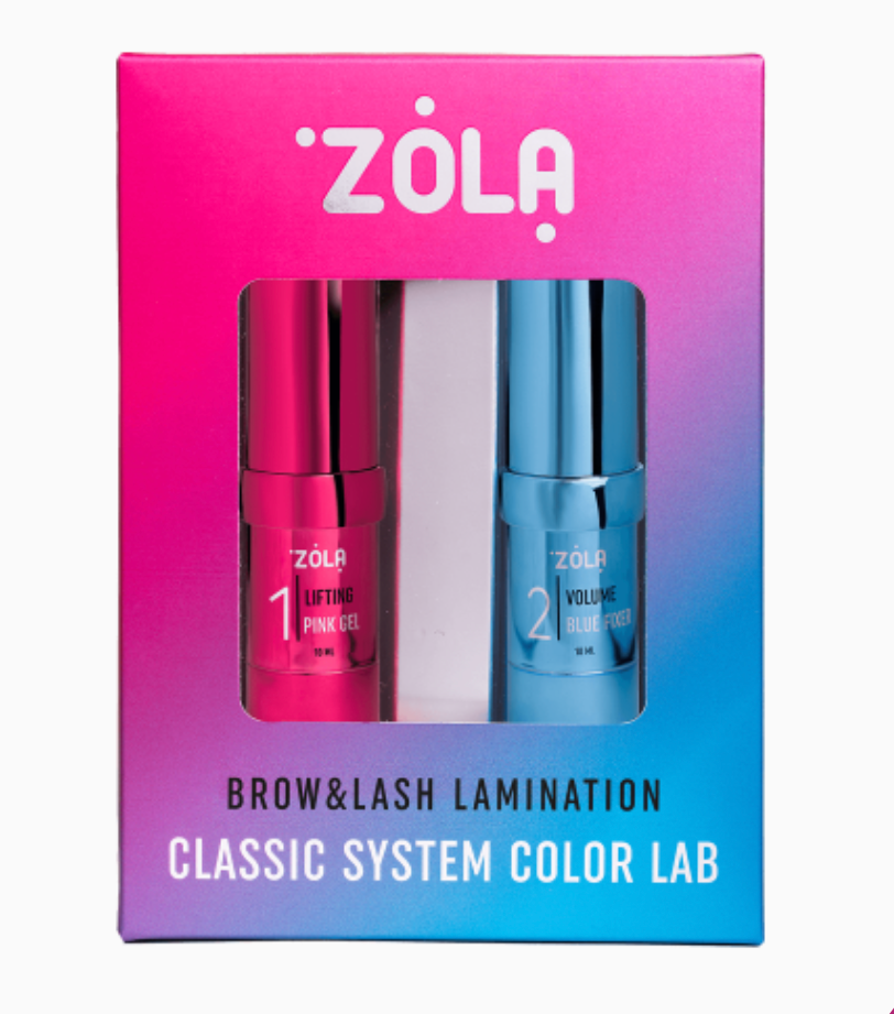ZOLA BROW&LASH LAMINATION CLASSIC SYSTEM COLOR LAB SET 10 ML 05532