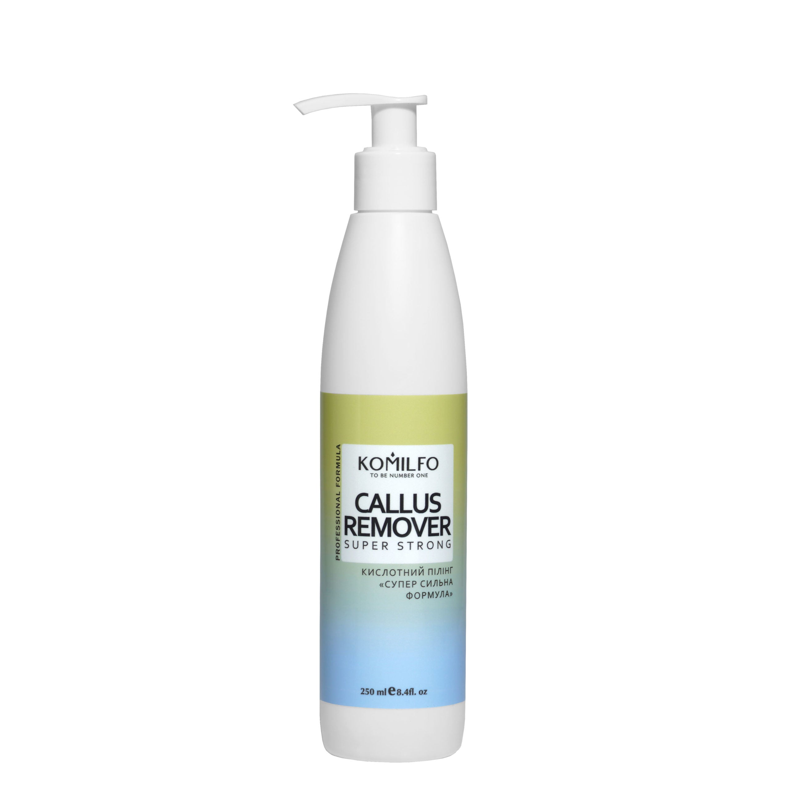 KOMILFO CALLUS REMOVER «SUPER STRONG FORMULA» — ПИЛИНГ ДЛЯ ПЕДИКЮРА, 250 МЛ 121002