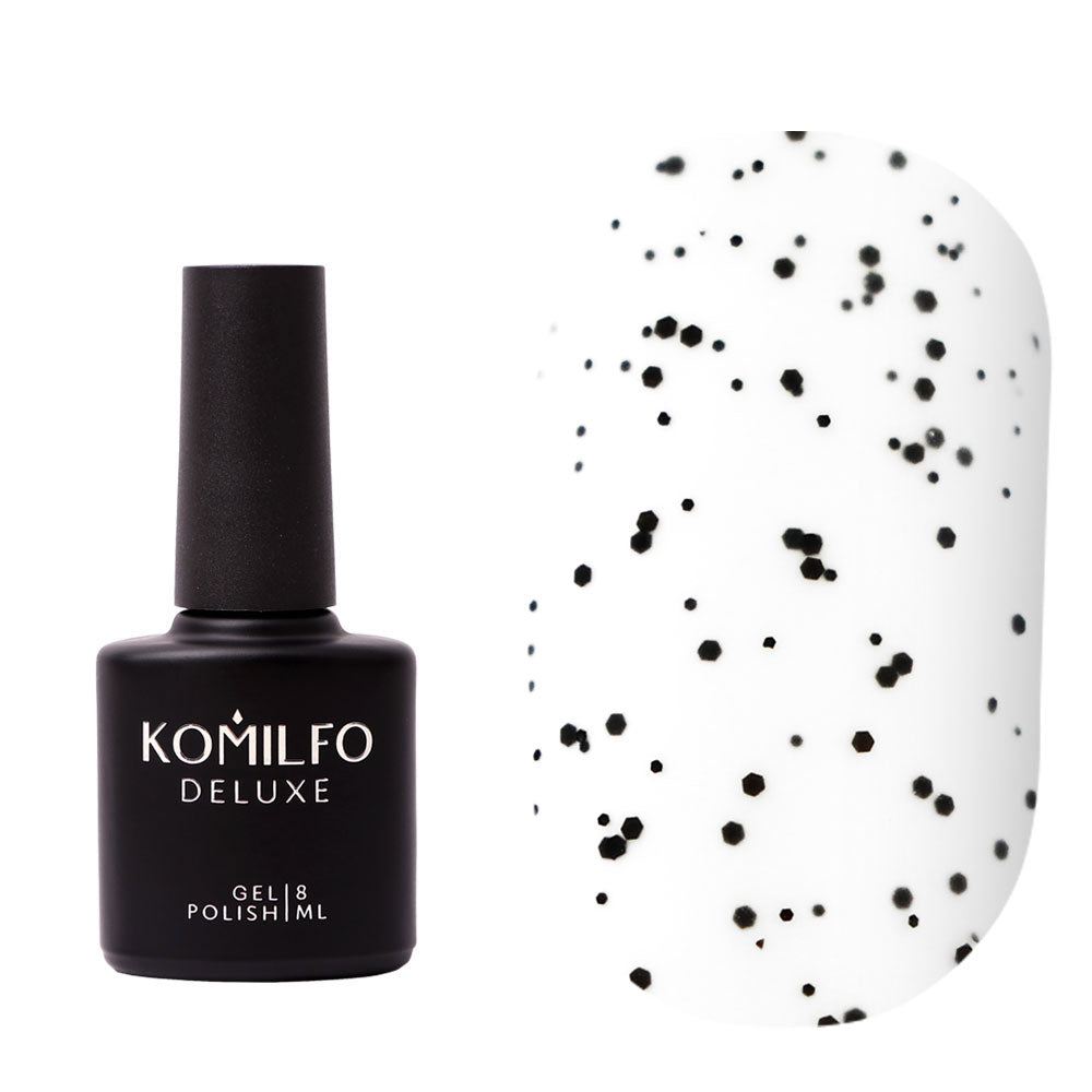 KOMILFO NO WIPE MATTE DRAGON FRUIT TOP – MATTE TOP WITHOUT STICKY LAYER WITH CRUMB, 8 ML 186111