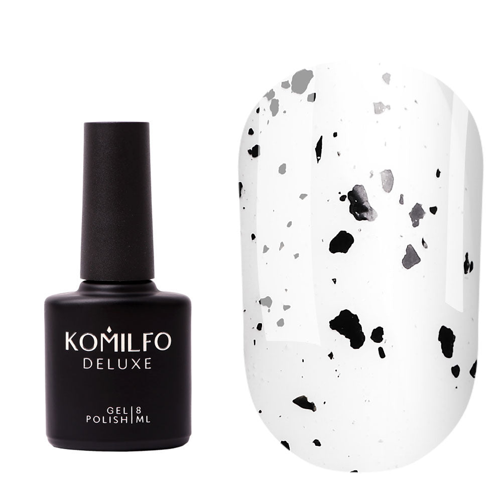 KOMILFO NO WIPE SPOTTY TOP – TOP WITHOUT A STICKY LAYER WITH TORN CRUMBS, 8 ML 183111
