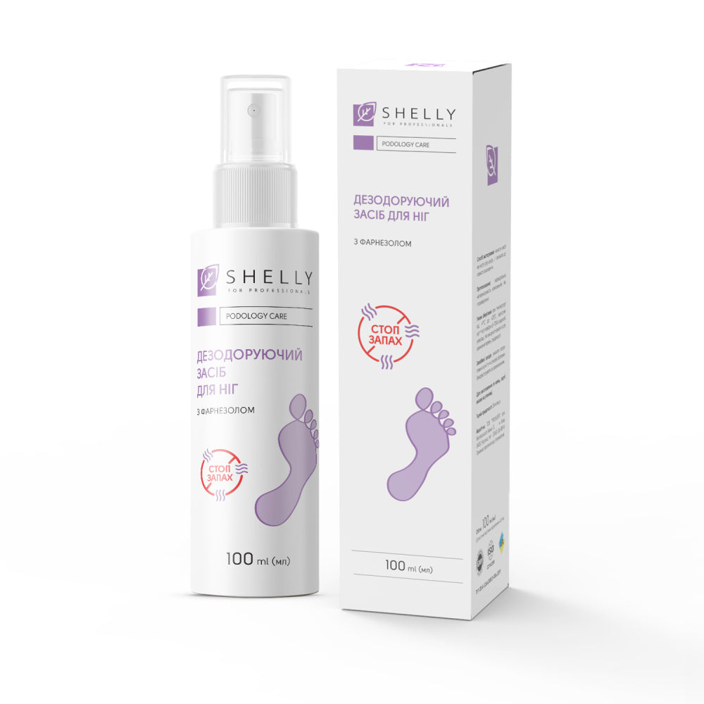 SHELLY FARNESOL LONG-TERM FEET DEODORANT 100 ML