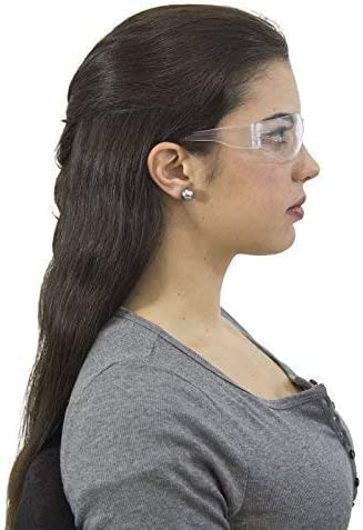 JORESTECH Eyewear Protective Safety Glasses, Polycarbonate Impact Resistant Lens (Clear)
