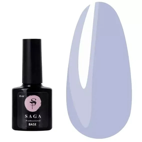 SAGA professional COLOR BASE №20 8 ml GRAY-BLUE PASTEL with brush CB20