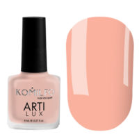 KOMILFO ARTILUX 002 ЗВИЧАЙНИЙ ЛАК ДЛЯ НІГТІВ (НЕ ГЕЛЬ) (РОЖЕВИЙ, НАПІПРОЗОРИЙ ДЛЯ ФАРТА, ЕМАЛЬ), 8 МЛ 222002