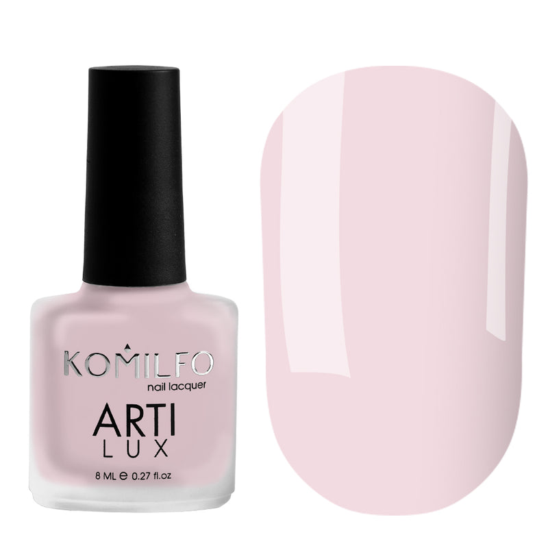 KOMILFO ARTILUX 005 ЛАК ДЛЯ НОГТЕЙ ОБЫЧНЫЙ (НЕ ГЕЛЬ)(СВЕТЛО-РОЗОВЫЙ, ЭМАЛЬ), 8 МЛ 222005