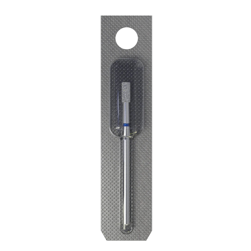 STALEKS EXPERT Diamond nail drill bit cylinder blue, head diameter 2,5 mm, working part 6 mm
