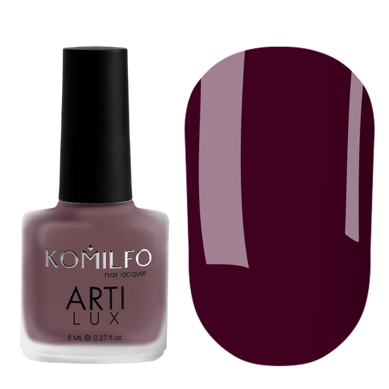 KOMILFO ARTILUX 025 ЛАК ДЛЯ НОГТЕЙ ОБЫЧНЫЙ(НЕ ГЕЛЬ)(МАРСАЛА, ЭМАЛЬ), 8 МЛ 222025