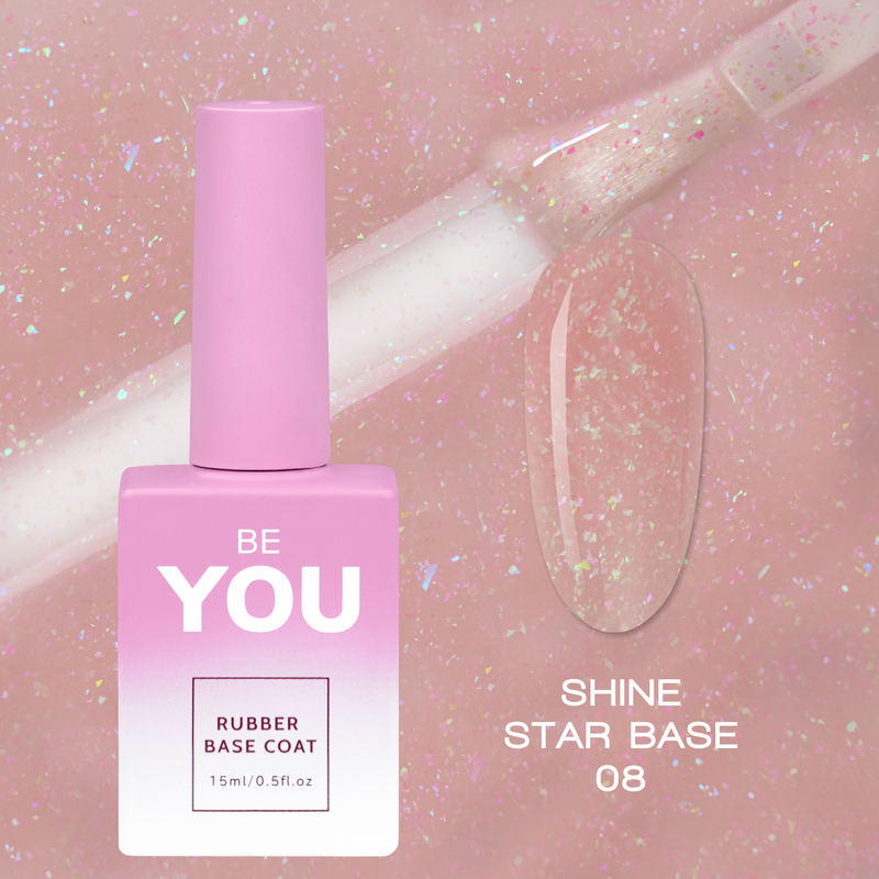 BEYOU Professional Shine Star Base 08 15ml
