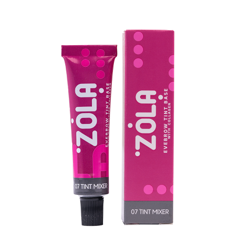 ZOLA EYEBROW TINT BASE WITH COLLAGEN 07 TINT MIXER 15ml 05485