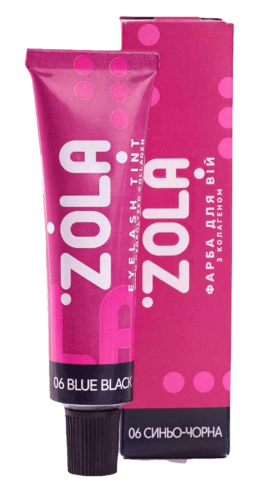 ZOLA EYELASH TINT WITH COLLAGEN 06 BLUE-BLACK 15ML 05025