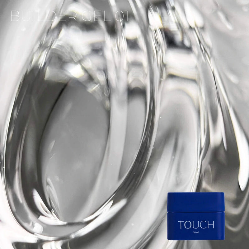Touch Builder gel, 10 ml, Clear (№01)