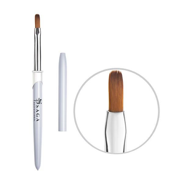 Saga brush №06 for gel Oval 12mm