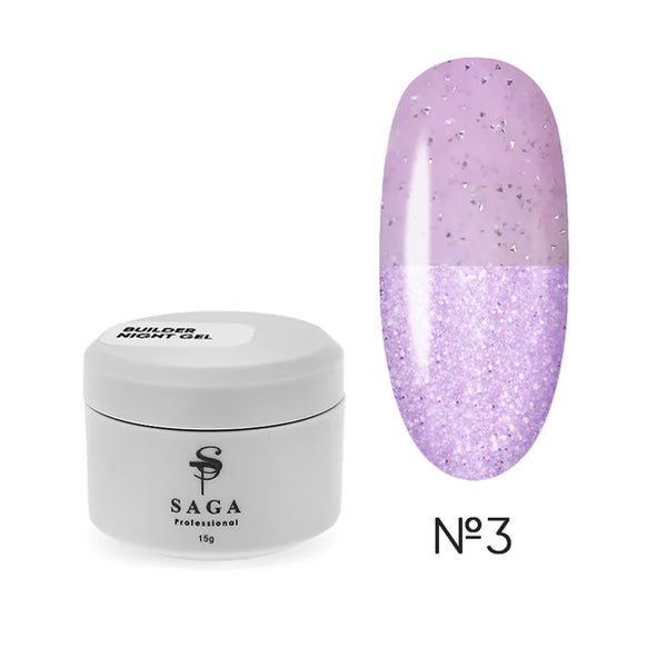 SAGA Builder Night Gel 03 15 ml