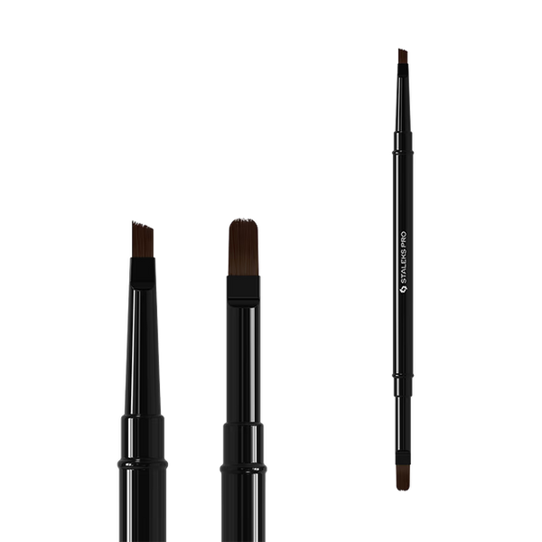 Bilateral brush for STALEKS Expert for a gel 11 mm and 7 mm