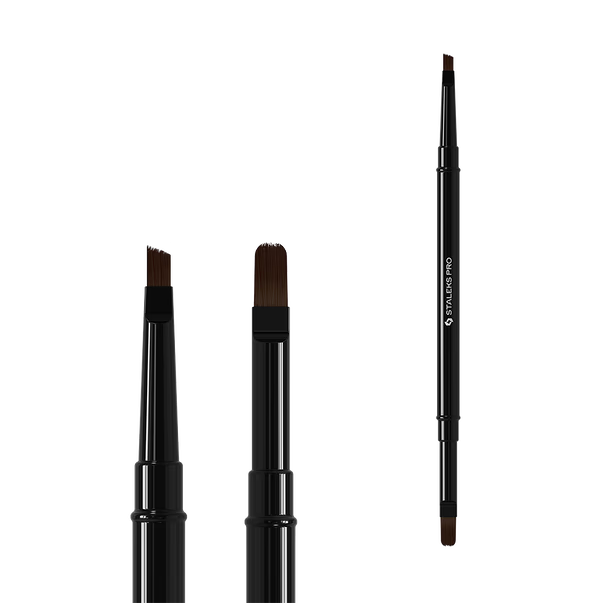 Bilateral brush for STALEKS Expert for a gel 11 mm and 7 mm