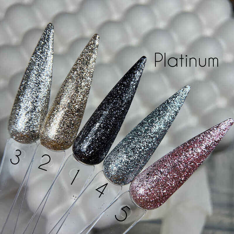 SAGA professional Platinum Gel № 02 (GOLDEN), 5 ml