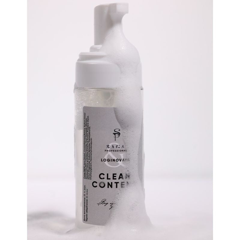 SAGA professional Cleansing foam Clean Content 150ml