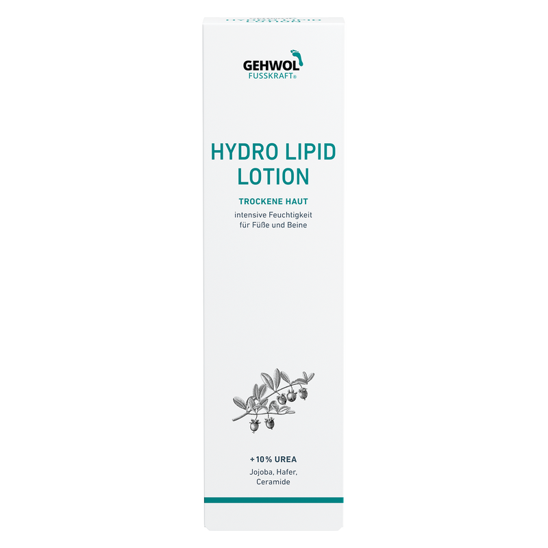 GEHWOL FUSSKRAFT Hydro Lipid Lotion intensively moisturizes dry skin 125ml