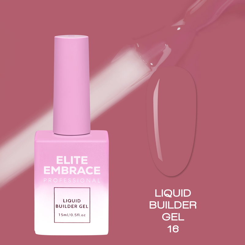ELITE EMBRACE Professional Liquid Builder Gel 16 15ml ELBG1615