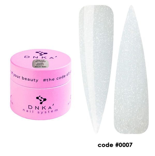 DNKa Liquid Acrygel #0007 Milky Way  15 ml